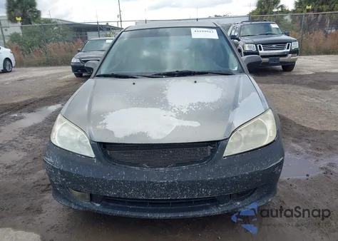 2005 Honda Civic Lx from USA, damaged, VIN 2HGES165X5H569743